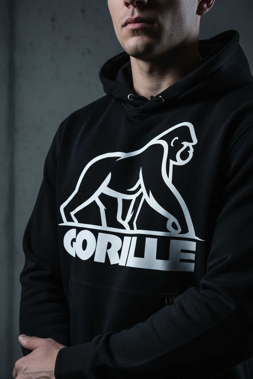 Hoodie Organique - GORILLE