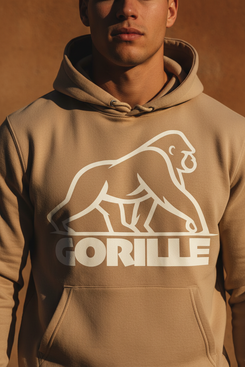Hoodie Organique - GORILLE