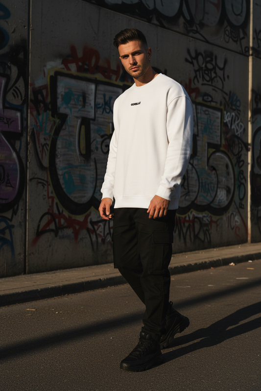 Sweat Blanc - Plan Large