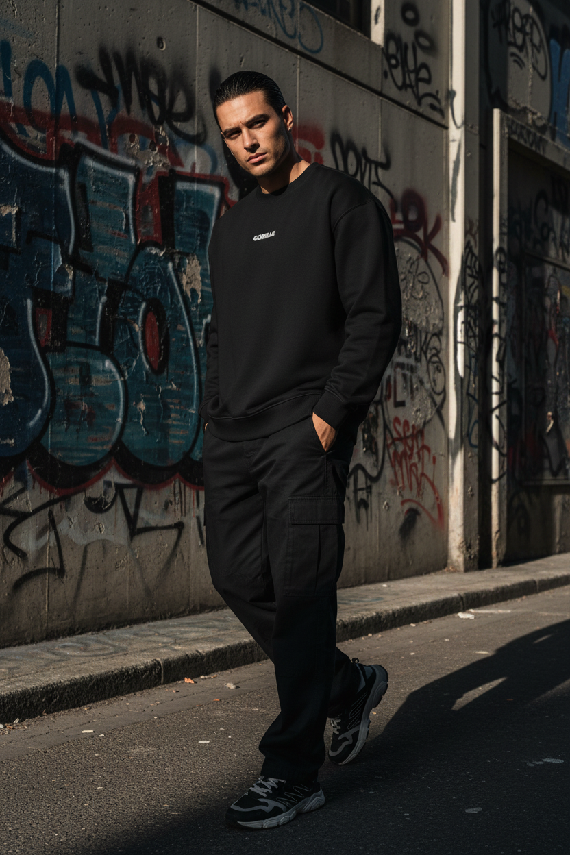 Sweat Noir - Plan Large